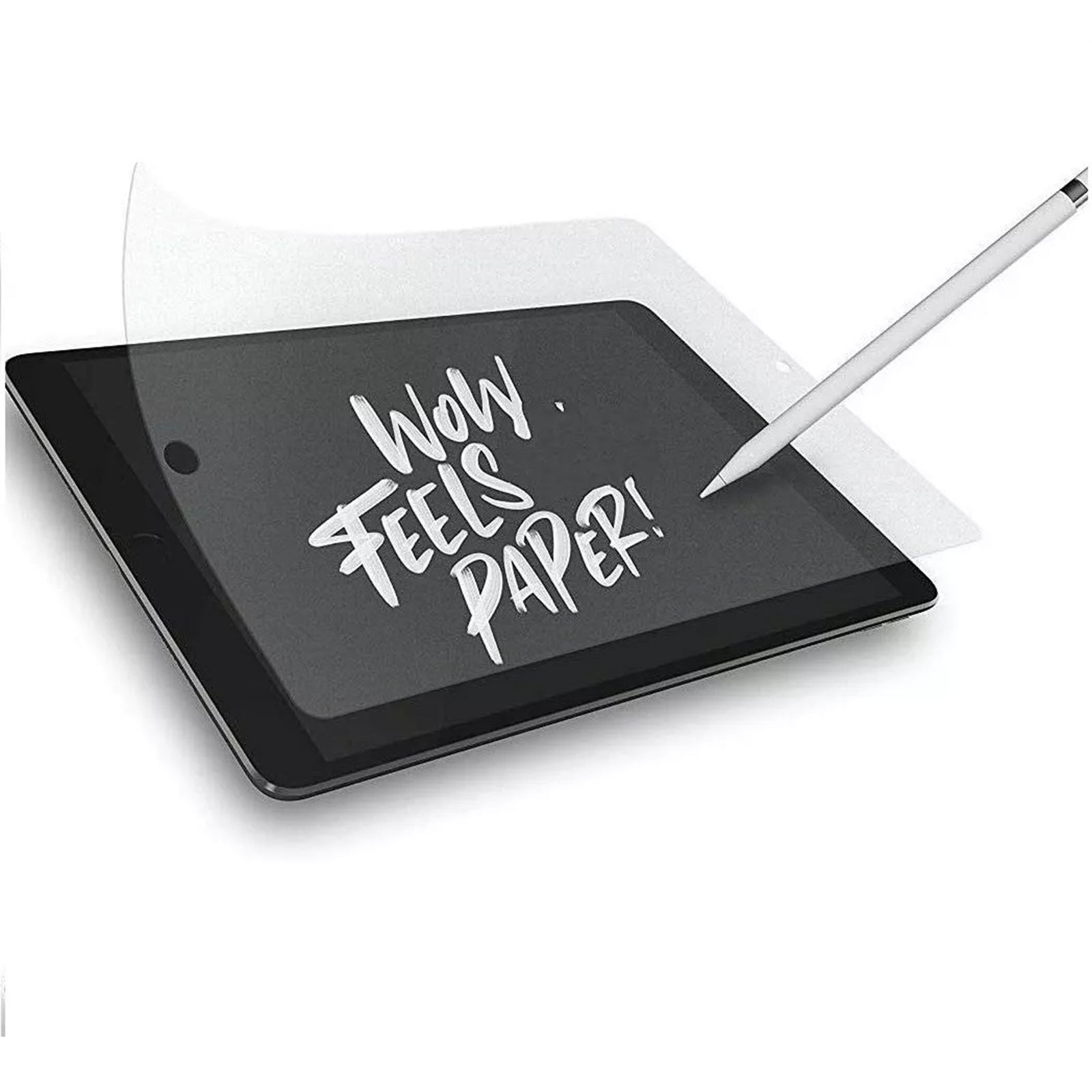 USTIYA Paper Feel for iPad 9/8/7 generacion 10.2 Pulgadas 2021 2020 2019 Mica Papel película de textura de PET mate hidrogel antideslumbrante Película similar al Resistente al rayado