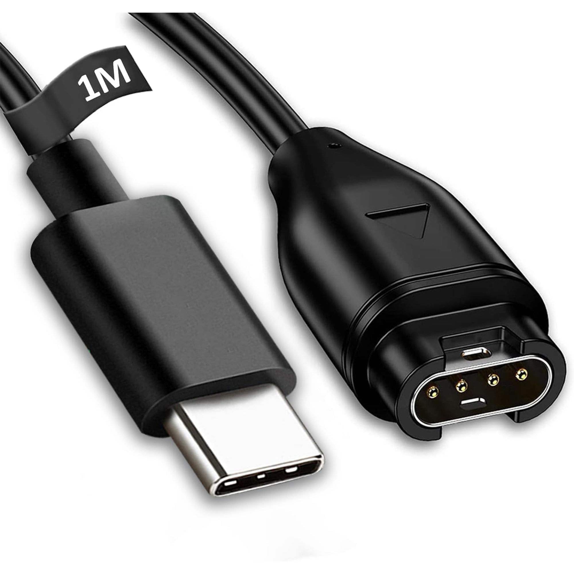 USTIYA USB-C Cargador para Garmin Fenix 8 E 7 7X 7s 6 6s 6X Pro Plus 5 5S 5X 5S Plus Forerunner 165/965/955/945/265/255/245,Vivoactive 3 4 4s,Venu 3/3S/2/sq2,Epix 2 Smart Watch Cable