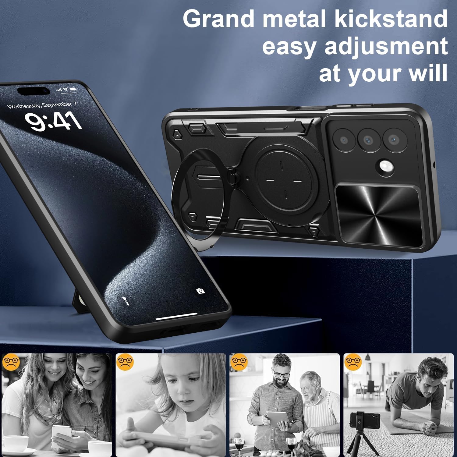 PNQK case for Samsung Galaxy A17 4G/5G y A26 5G