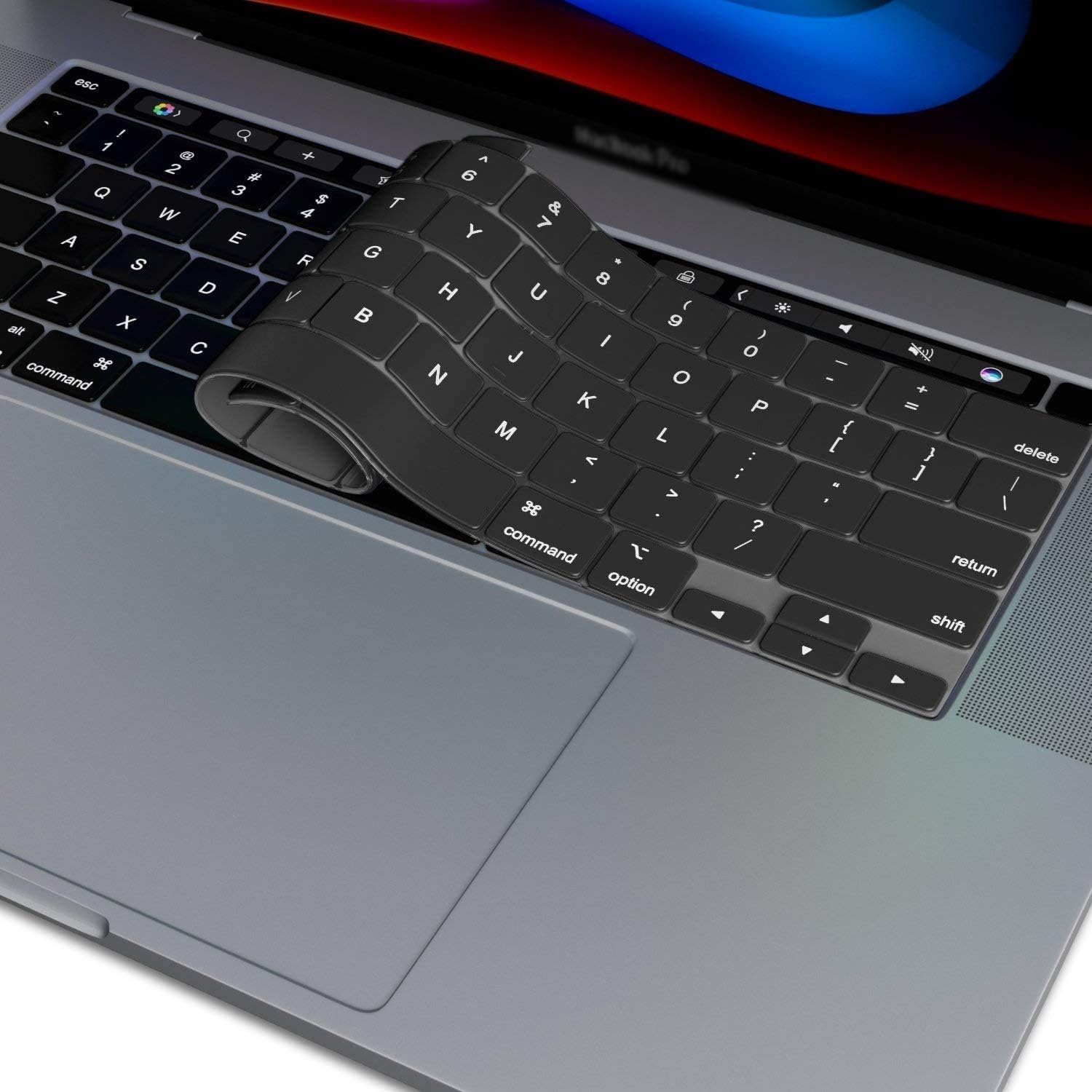 Se7enline Compatibile con MacBook Pro 13 e MacBook Pro 16 tastiera cover per MacBook Pro modello A2141/A2289/A2338 M1 M2/A2251 Touch Bar Touch ID layout US, trasparente gelo Se7enline Compatibile con MacBook Pro 13 e MacBook Pro 16 tastiera cover per MacBook Pro modello A2141/A2289/A2338 M1 M2/A2251 Touch Bar Touch ID layout US, trasparente gelo